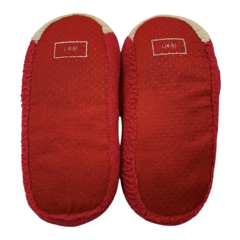 Angry Birds Slippers Child’s Red Bird Plush Size Large (4-5)